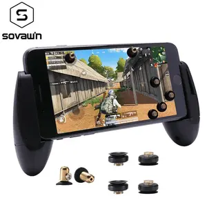 وحدة تحكم Pubg معدنية Pubg المحمول الزناد زر النار الهدف مفتاح لوحة ألعاب صغيرة أندرويد عصا التحكم للألعاب للهاتف l1r1 آيفون 7