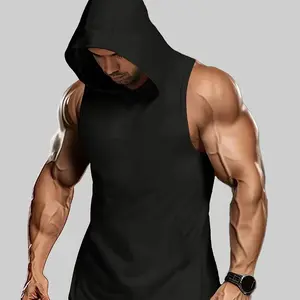 مجموعة Tanktop، قمصان سترة مريحة كاجوال للرجال سادة لفصل الصيف، ملابس رجالية للتمرين، قميص علوي
