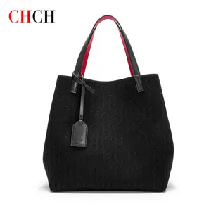 CHCH الشتاء الفاخرة العلامة التجارية أزياء مطبوعة حقيبة يد نسائية سعة كبيرة السفر التنقل متعددة الوظائف حقيبة يد ذات سعة كبيرة