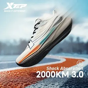 حذاء الجري Xtep للرجال 2000 كجم 3.0 2025 ربيعي خفيف الوزن مبطن ومقاوم للاهتراء للتدريب والركض 875119110032