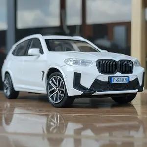 1:32 BMW X3M X3 IM SUV سبيكة معدنية دييكاست نموذج سيارة Miniauto سيارة المنزل العصرية اللعب الحلي هدية عيد ميلاد مع الأطفال الصبي