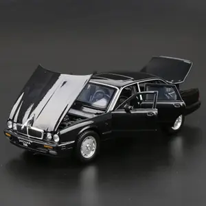 نموذج سيارة من سبيكة معدنية جاكوار XJ6 دييكاست ، محاكاة عالية ، سحب للخلف ، سيارات كلاسيكية ، لعبة ، هدية للأطفال ،