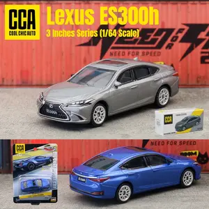 1/64 Leuxs ES300h لعبة سيارة نموذج CCA MSZ 1:64 دييكاست مركبة مصغرة عجلات مجانية مجموعة مناسبة للعجلات الساخنة هدية طفل
