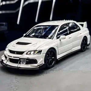 JDM 1:32 ميتسوبيشي لانسر تطور التاسع سوبر سباق سبيكة معدنية دييكاست نموذج سيارة مجموعة في الهواء الطلق هواية بوتيك هدية الصبي